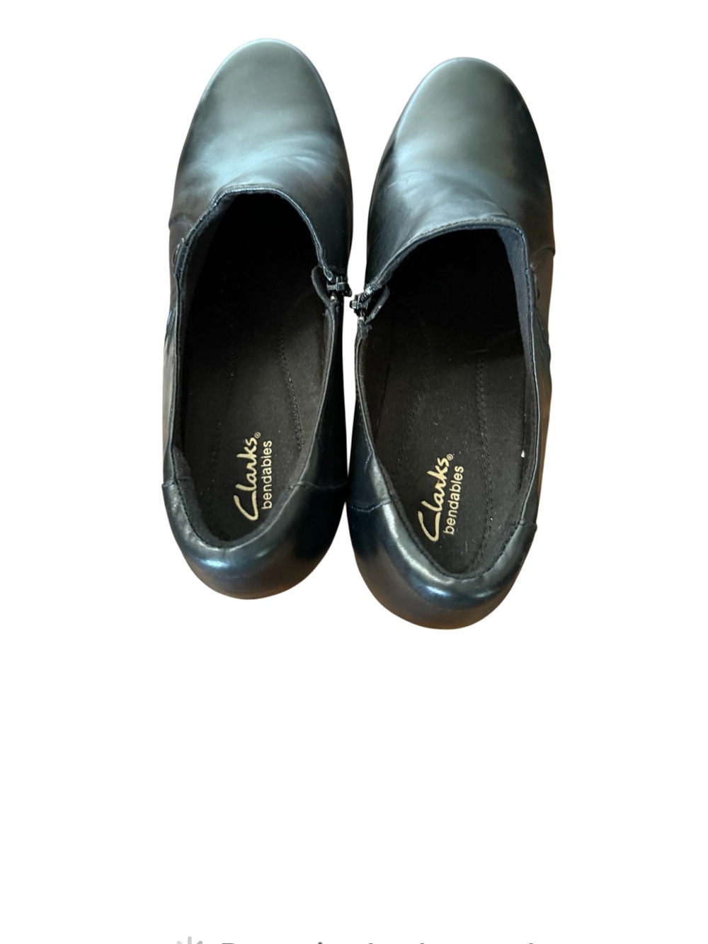 Clark’s Emslie Warren Leather Slip-On Dress Shoes/Booties-Size 11 - Picture 8 of 13